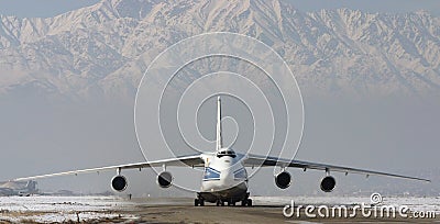 ANTONOV 124 - 100 Editorial Stock Photo