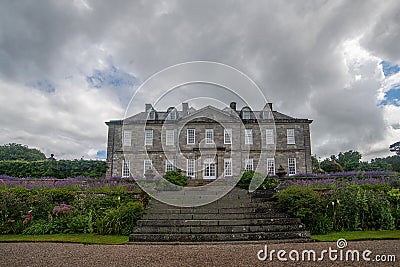 Antony House in the Cornwall village of Antony Editorial Stock Photo