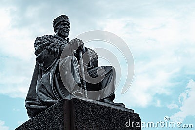 Sculpture Monument Statue Mzee Jomo Kenyatta 1st President of Kenya Father of the Nation Kenyatta International Convention Centre Stock Photo