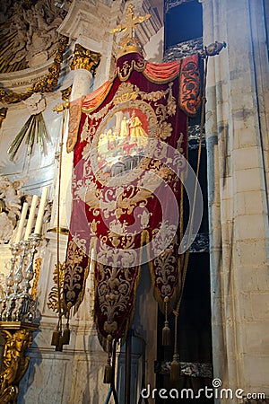 Antwerp, Belgium - June 19, 2011 : Interior of the Cathedral of Our Lady Editorial Stock Photo