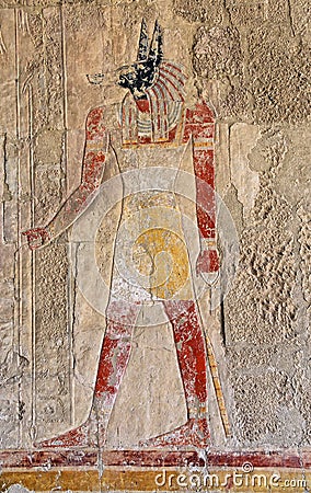 Anubis fresco Stock Photo