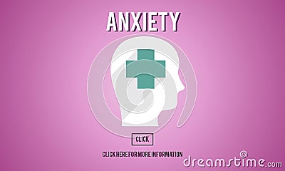 Anxiety Medicine Disorder Angst Concept Stock Photo