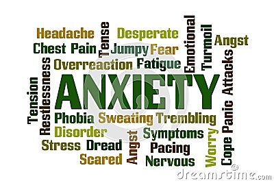 Anxiety Stock Photo