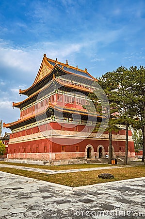 Anyuan Temple, Eight Outer Temples of Chengde in Chengde, China Stock Photo