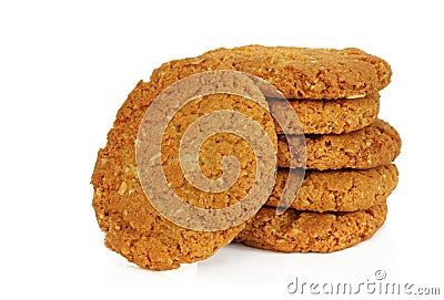 Anzac Biscuits Stock Photo
