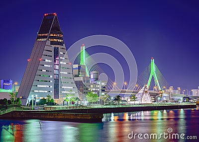 Aomori, Japan Skyline Stock Photo