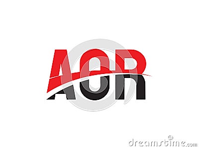 AOR Letter Initial Logo Design Vector Illustration Vector Illustration