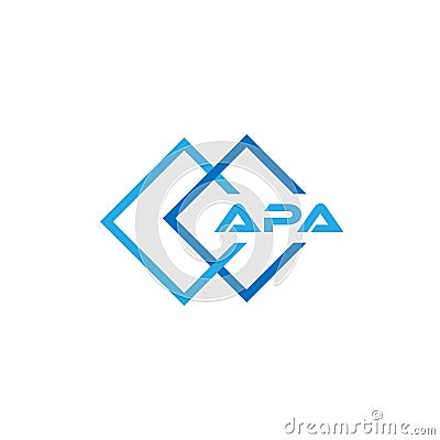 APA letter Logo Design, Inspiration for a Unique Identity Vector Illustration