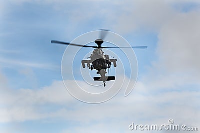 Apache Gunship Editorial Stock Photo