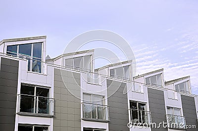 Apartment Block Stock Photo