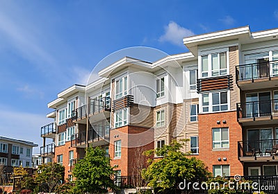 Apartment Building Stock Photo