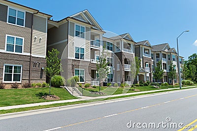 Apartment building Stock Photo