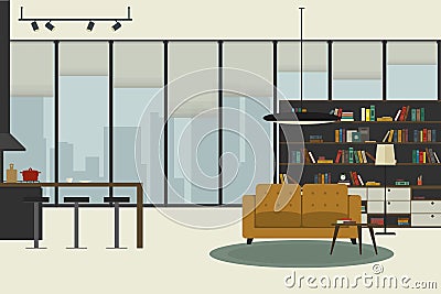 Apartment Vector Illustration