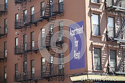 Apartment for Rent Stock Photo