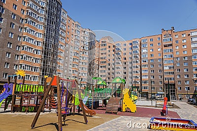 Apartments for sale, new home, luxury housing Stock Photo