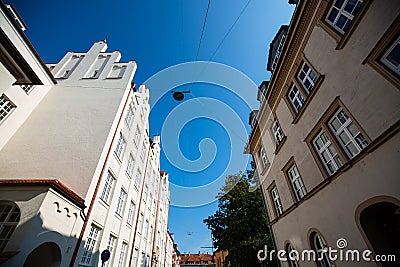 Apartments, tenement houses, condominiums in Schwabing, Munich Stock Photo