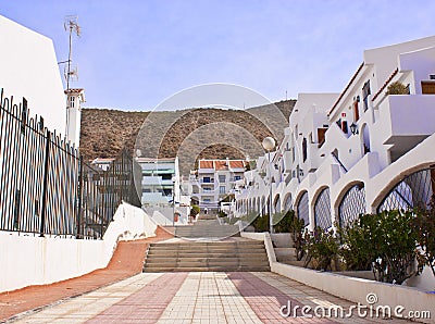 Apartments in Tenerife Stock Photo