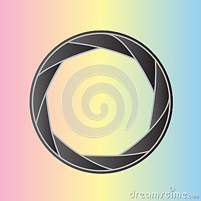 Aperture 9 Vector Illustration