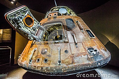 Apollo 11 Capsule Editorial Stock Photo