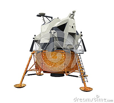 Apollo Lunar Module Stock Photo