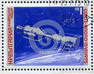 Apollo Soyuz Editorial Stock Photo