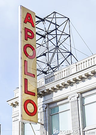 Apollo theater Harlem Editorial Stock Photo