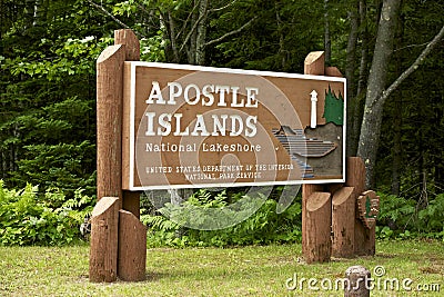 Apostle Islands Stock Photo