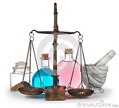 Apothecary Stock Photo