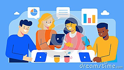 App Development A team of diverse developers collaborating around a table sketching app designs on paper with financial Stock Photo