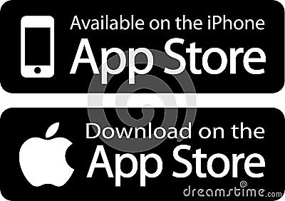 Apple app store Vector Illustration