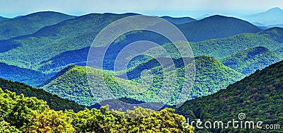 Appalachian Mountains Stock Photo