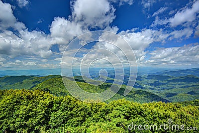 Appalachian Mountains Stock Photo