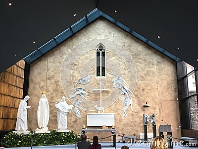 The Apparition Chapel Knock County Mayo Ireland Editorial Stock Photo