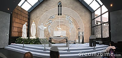 The Apparition Chapel Knock County Mayo Ireland Editorial Stock Photo