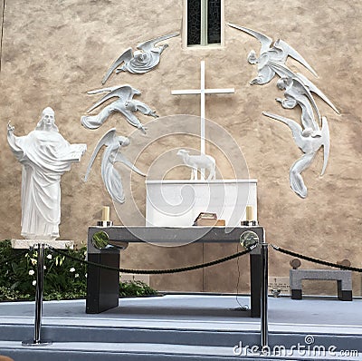 The Apparition Chapel Knock County Mayo Ireland Editorial Stock Photo