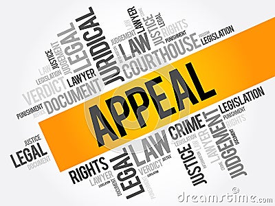 Appeal word cloud collage Stock Photo