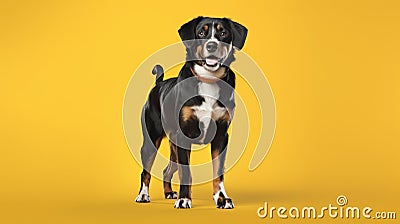 Appenzeller Sennenhund Stock Photo