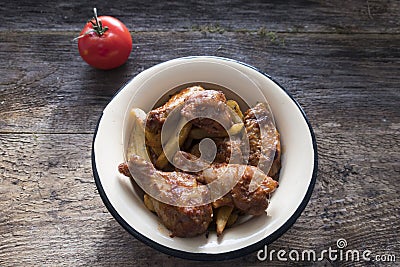 hearty food Stock Photo