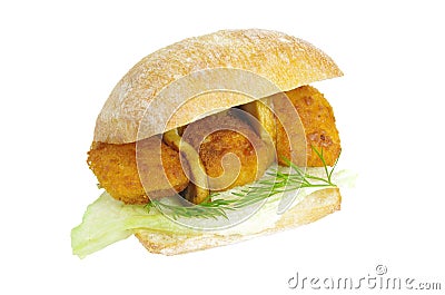 Appetizing sandwich Stock Photo