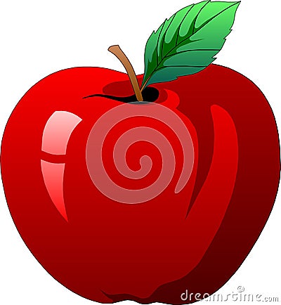 Apple Vector Illustration