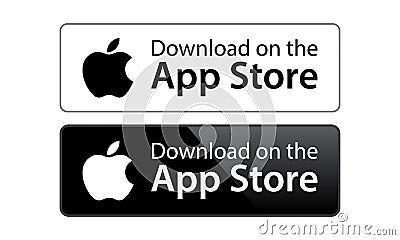 Apple app store icon Vector Illustration