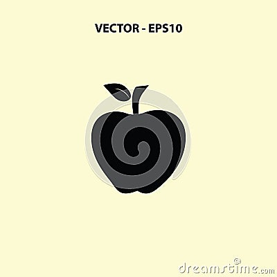 Apple icon Vector Illustration