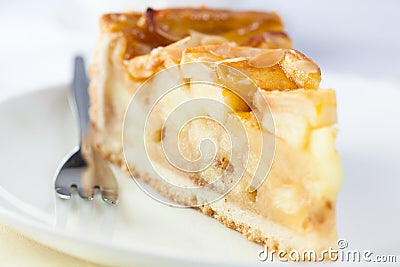 Apple Cake Stock Photo