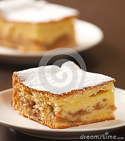 Apple cake Stock Photo
