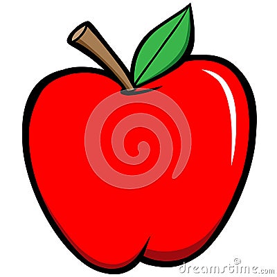 Apple Vector Illustration