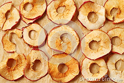 Apple chips Stock Photo