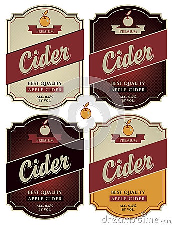 Apple cider Vector Illustration