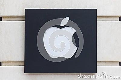 Apple Company Logo Editorial Stock Photo