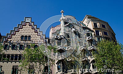 Apple of discord buildings Editorial Stock Photo