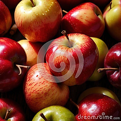 Apple fresh raw organic fruit Stock Photo